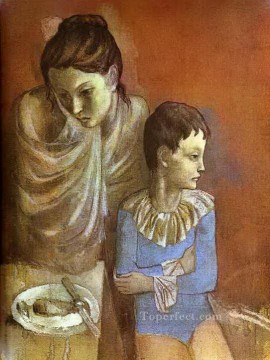 Vasos Madre e Hijo 1905 cubista Pablo Picasso Pinturas al óleo